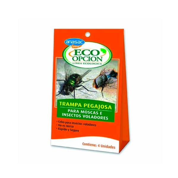 Trampa Pegajosa Insectos Voladores - Anasac