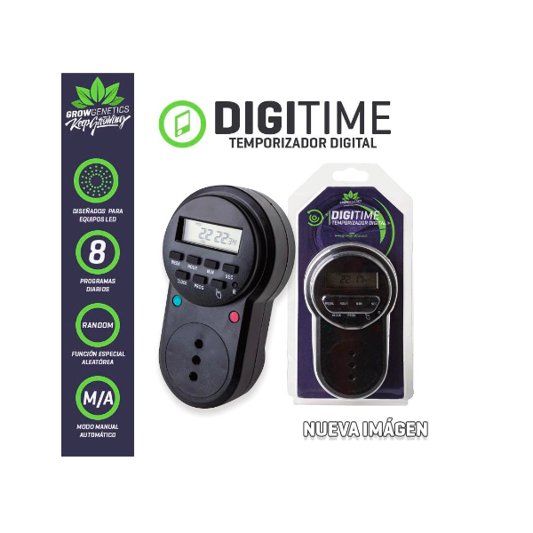 Timer Digital - Grow Genetics